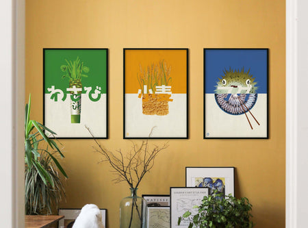 De la nature à l’assiette – Notre toute première série de posters