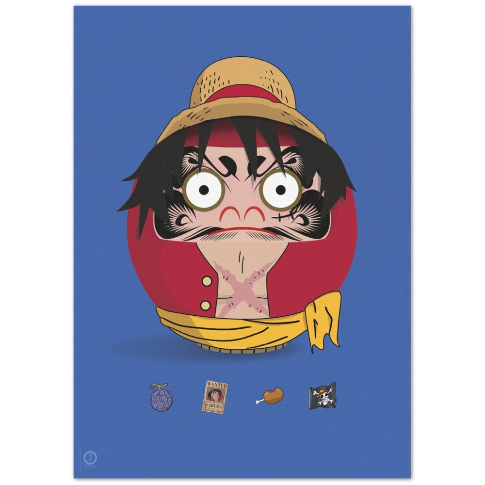 Luffy Daruma